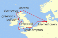 Timetables For Cruises On Mein Schiff 3 During June 2020 03