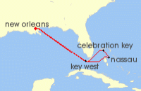 Timetables for Cruises To Key West - Neworleans Keywest Celebrationkey